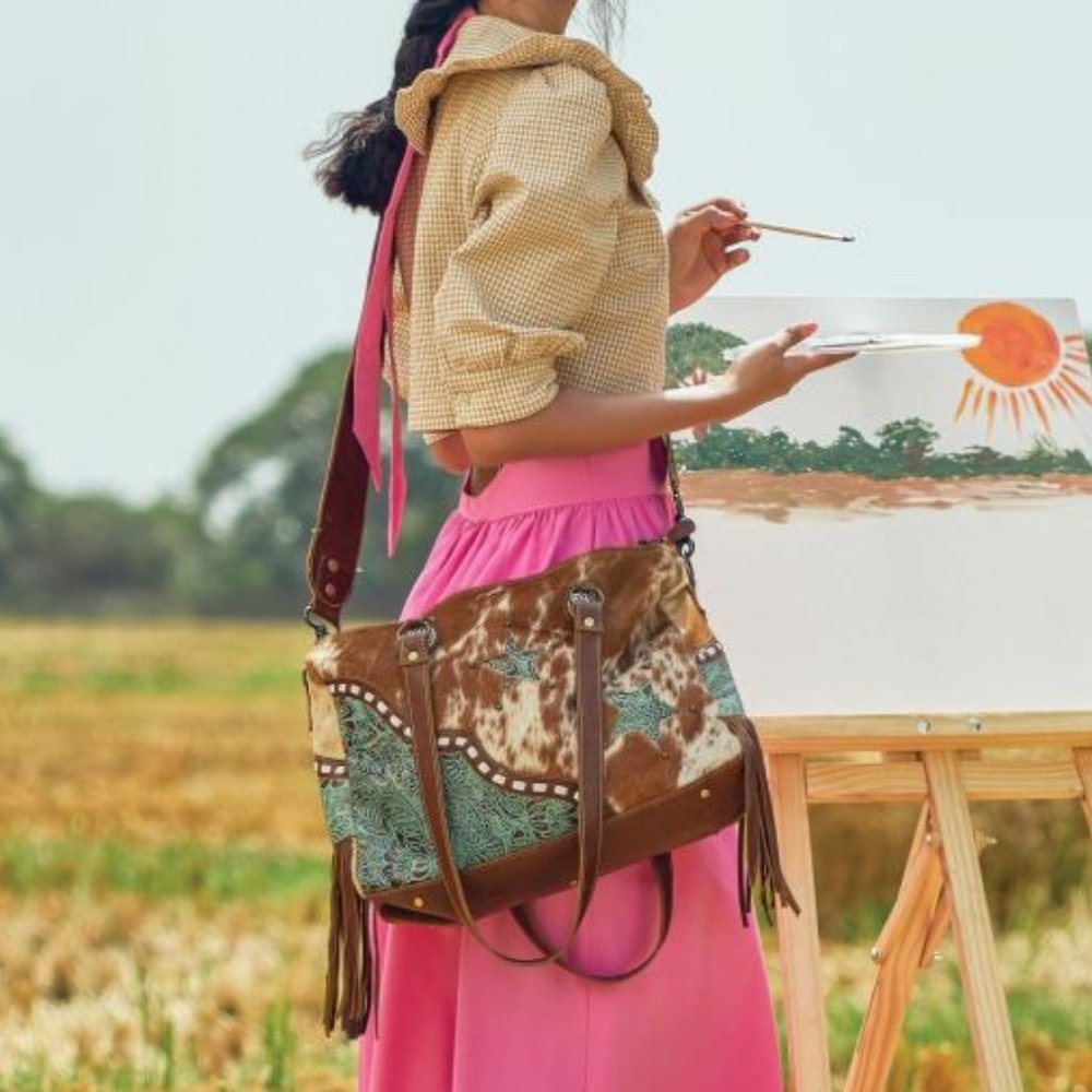 Myra Bag TURQUOISE STARS CONCEALED BAG